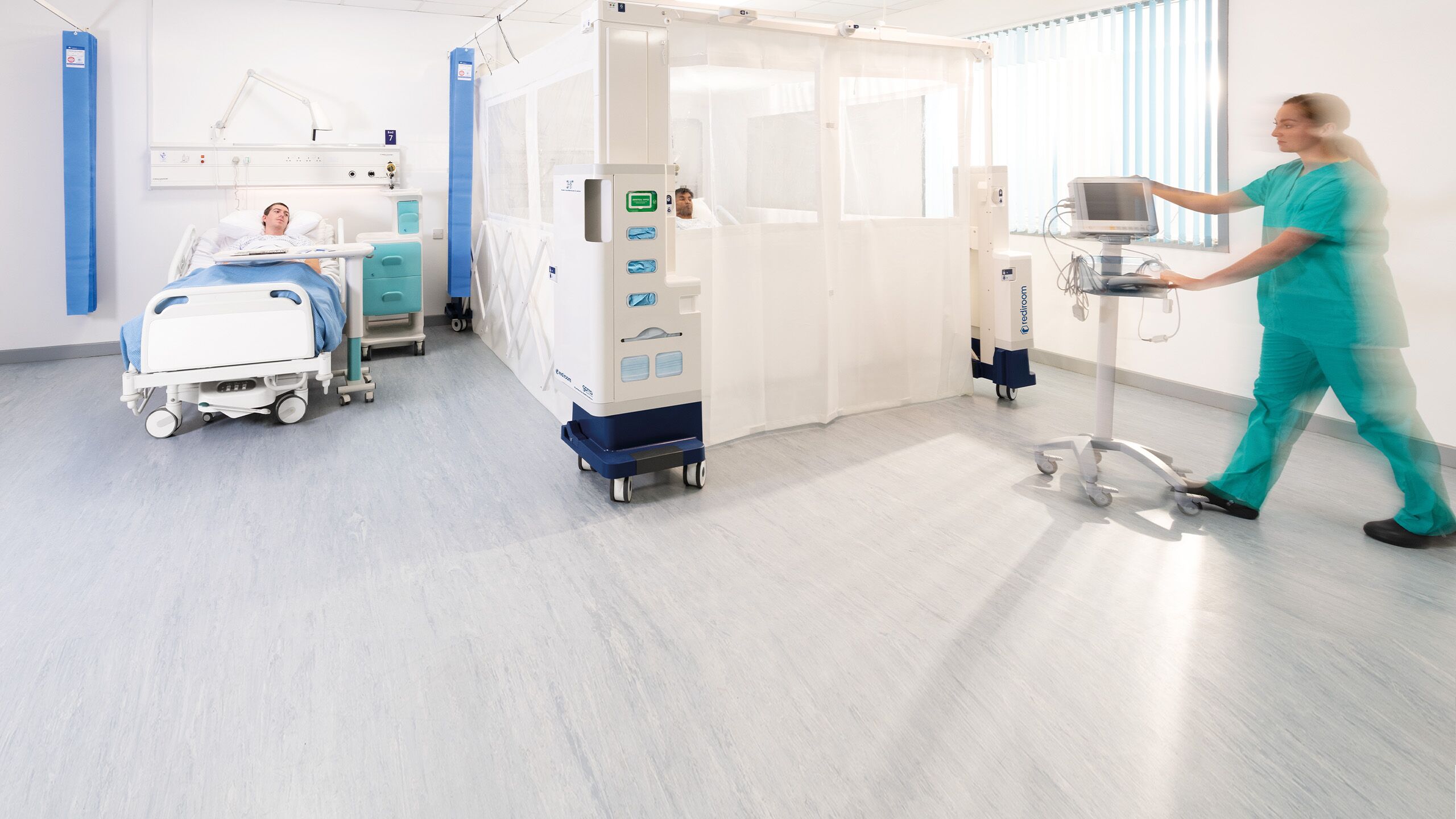 Rediroom Instant Patient Isolation Room from a leading infection prevention products supplier